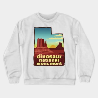 Dinosaur National Monument Utah Crewneck Sweatshirt